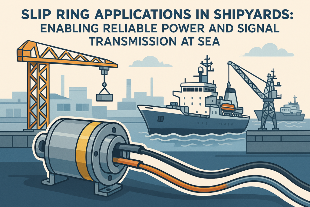 Slip Ring Applications in Shipyards